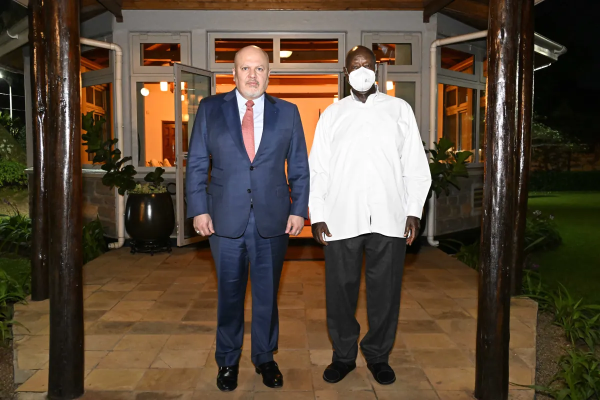 President Museveni meets ICC Chief Prosecutor