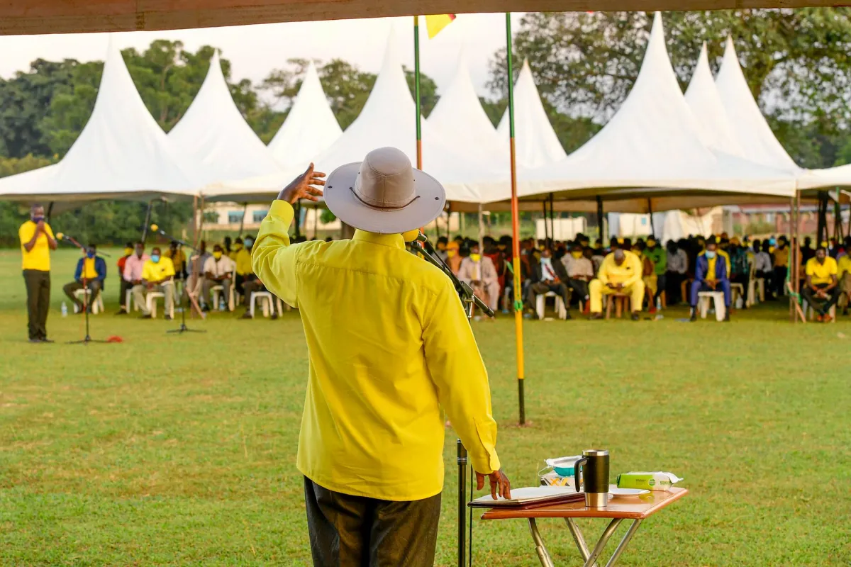 Pallisa painted yellow ahead of Museveni's scientific campaigns.