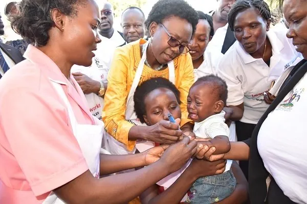 The impact of the immunisation programme under NRM is evident