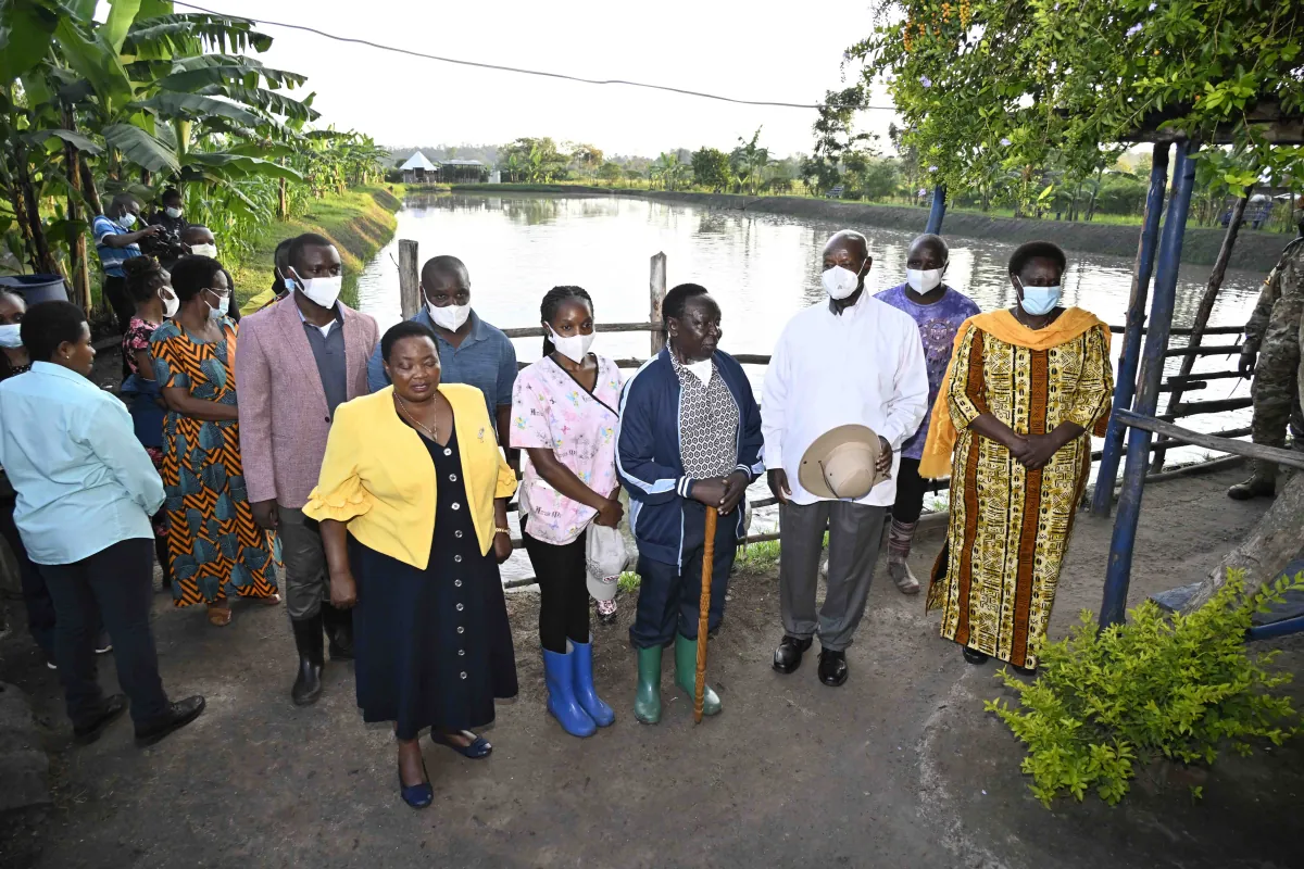 President Museveni urges Budaka residents to pick a leaf from successful farmers in the country