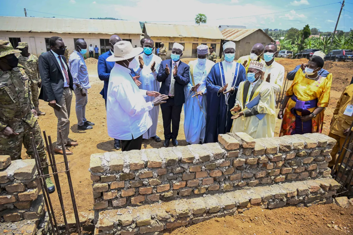 President Museveni contributes Shs200m towards the construction of Lwengo Muslim District Headquarters and Health Center IV