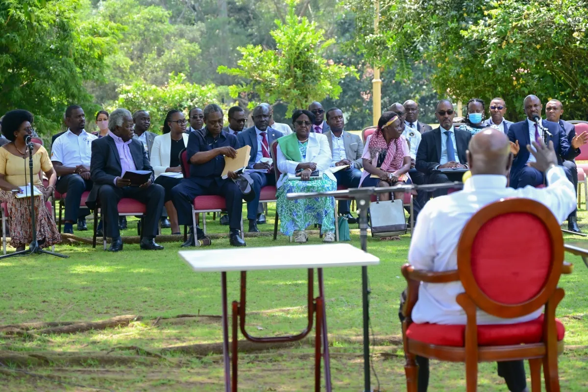 President Museveni commits to support knowledge-based economy as he meets Ugandan scientists