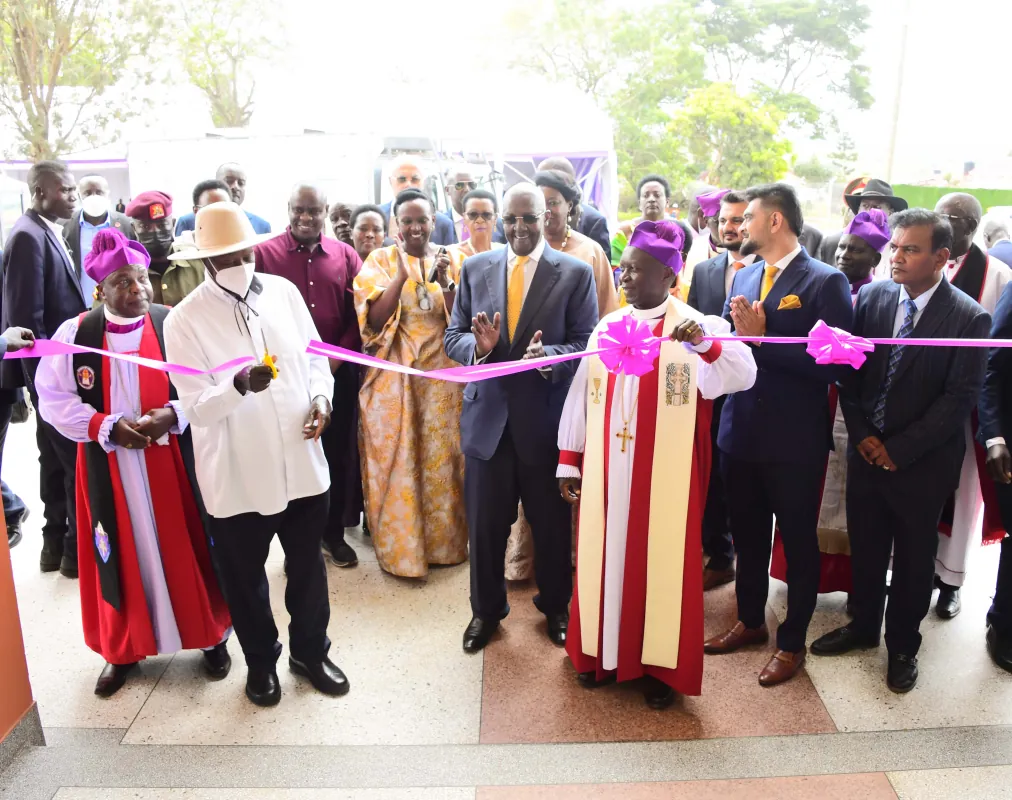 President Museveni commissions All Saints Church - Sembabule