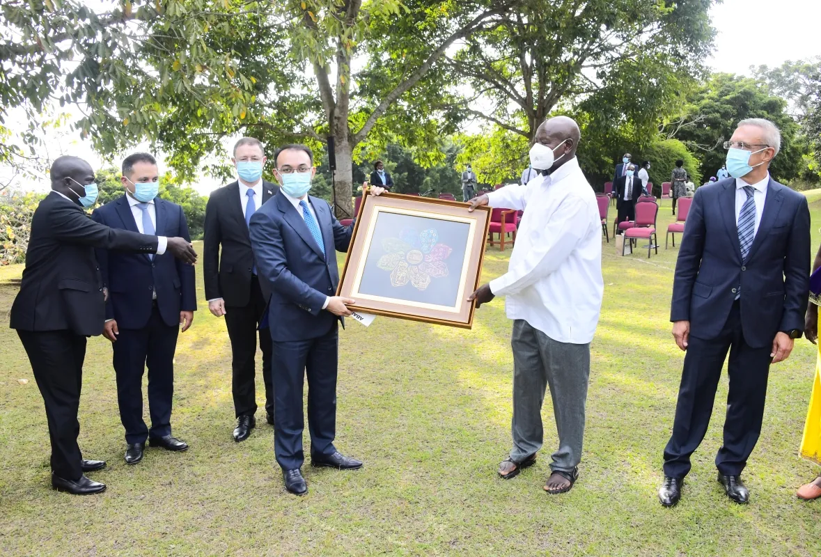 President Museveni and Azerbaijan delegation discuss innovations in Public Service Administration