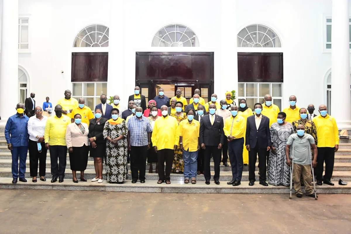 President Museveni meets NRM CEC Members