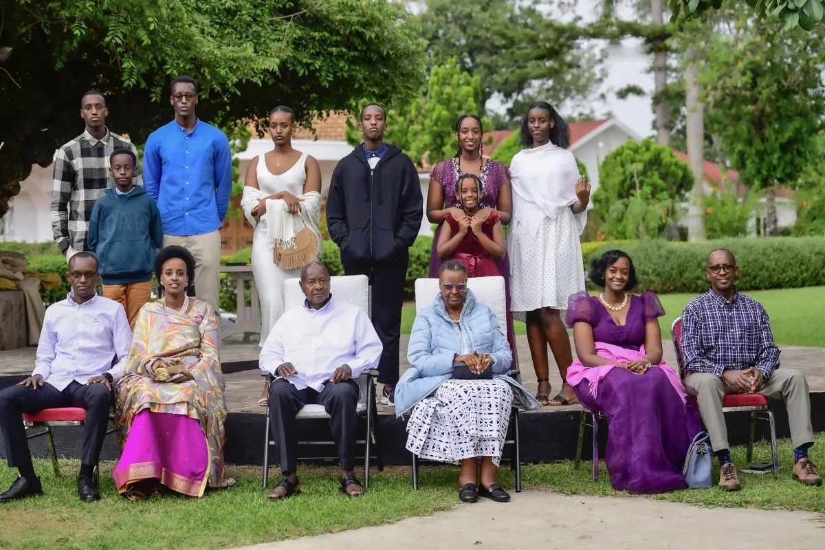 President Museveni and family celebrate Christmas in Rwakitura