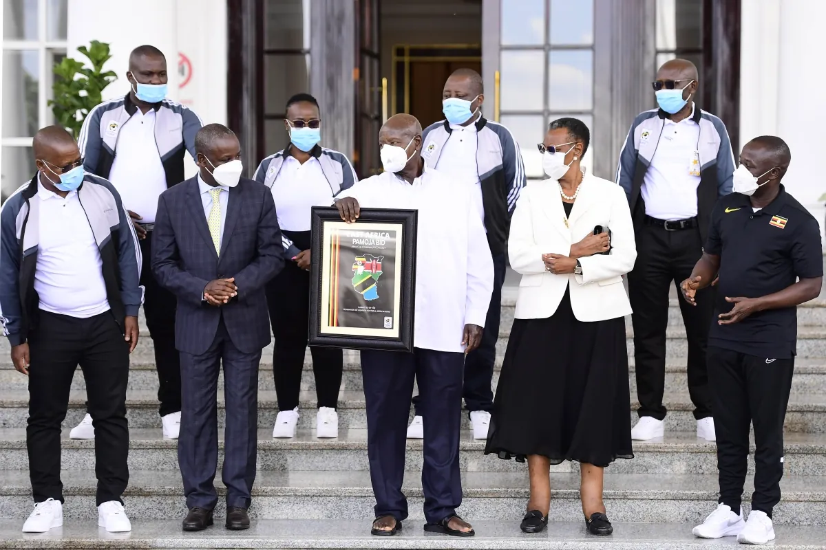 President Museveni, First Lady launch Uganda’s joint bid to host African Cup of Nations tournament