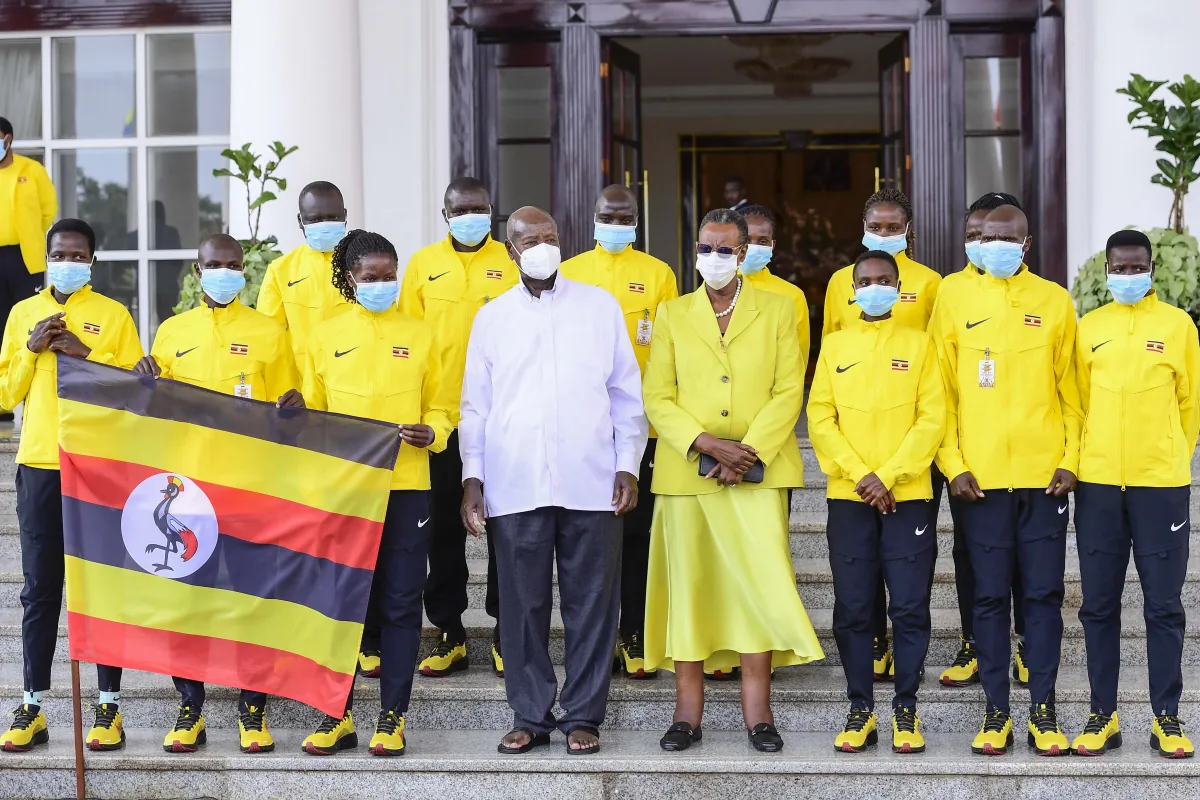 President Museveni and the First Lady flag-off Team Uganda for Summer Olympic Games Paris 2024