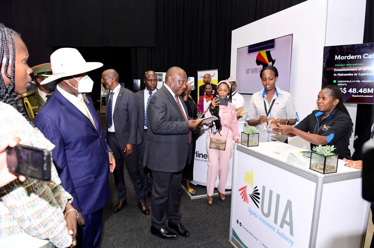 President Museveni, Ramaphosa call for increase in trade between Uganda and South Africa