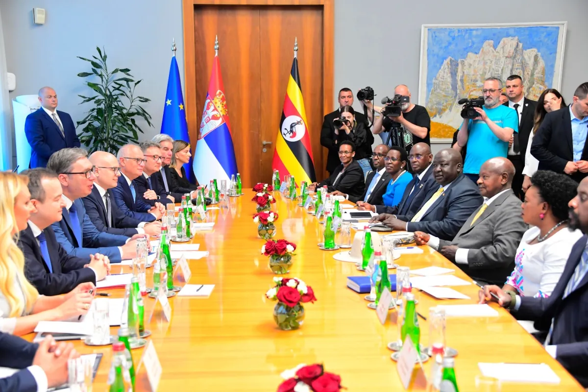 “I’m here to resume our collaboration,” says President Museveni as Uganda, Serbia ink deal to bolster trade, agricultural cooperation