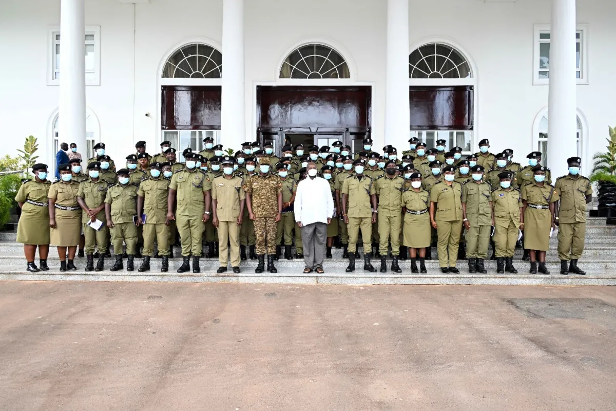 “Ensure strategic security for prosperity,” H.E Museveni tells Police CID Officers