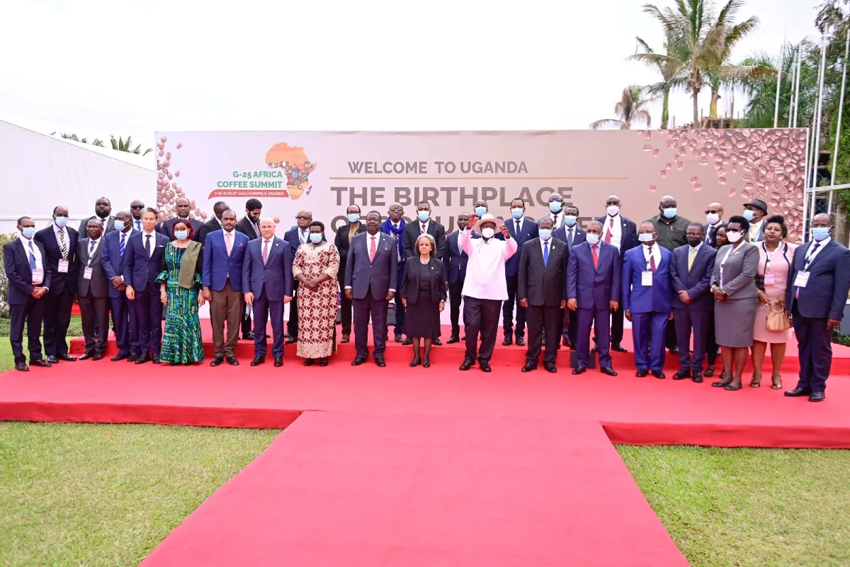 President Museveni roots for coffee value addition at G-25 Africa Coffee Summit
