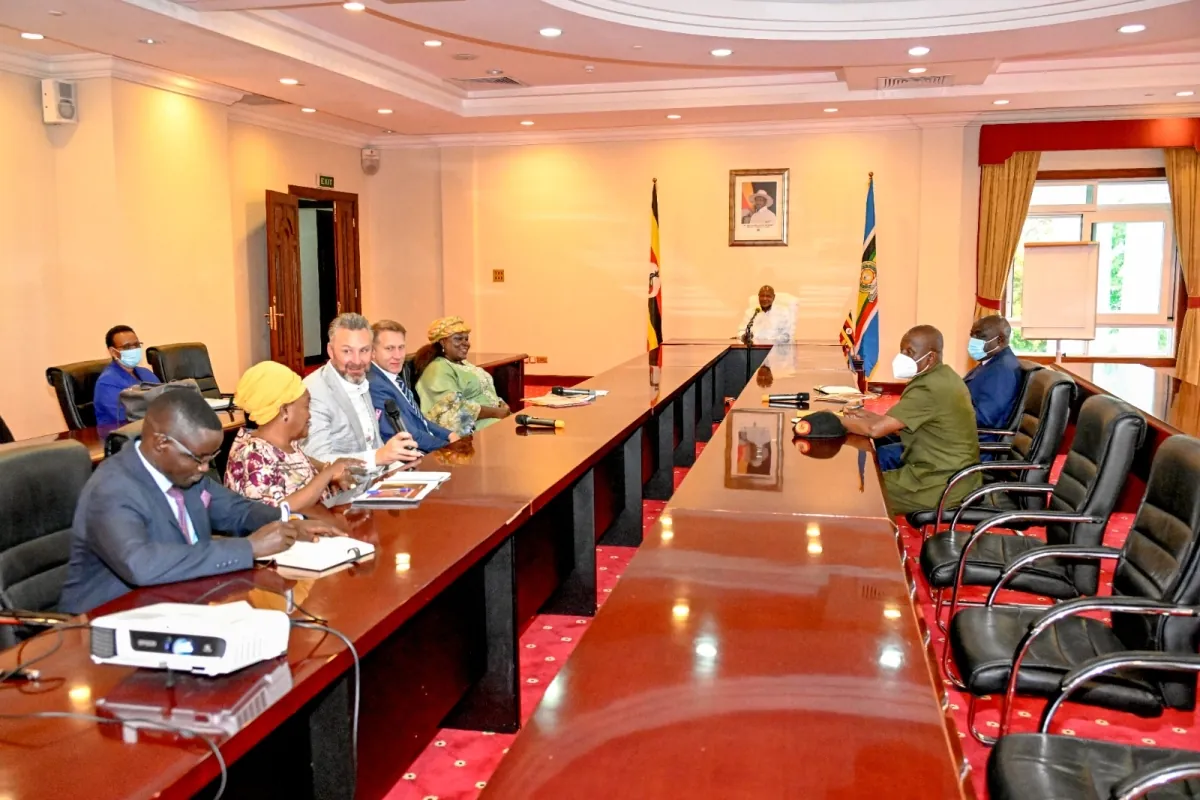 President Museveni meets Polish investor