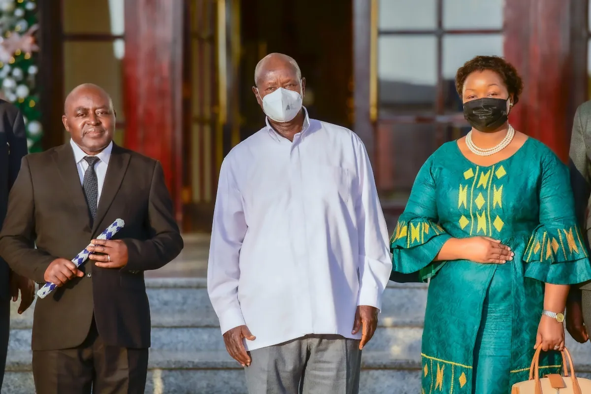 President Museveni meets Omusinga wa Rwenzururu