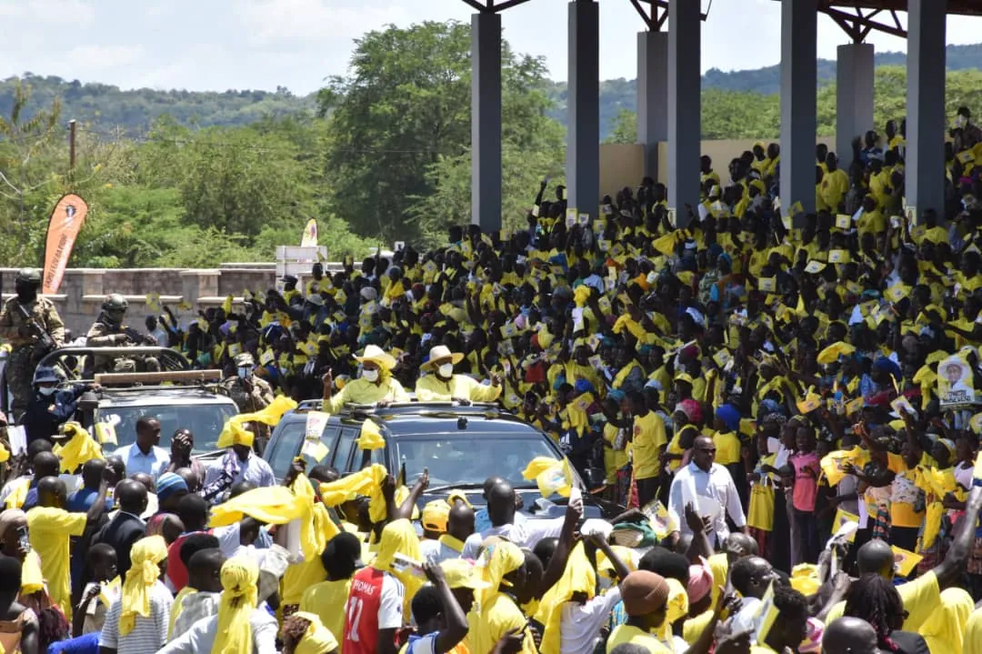 Museveni, First Lady tell Madi-Okollo: NRM has built strong foundation for Uganda