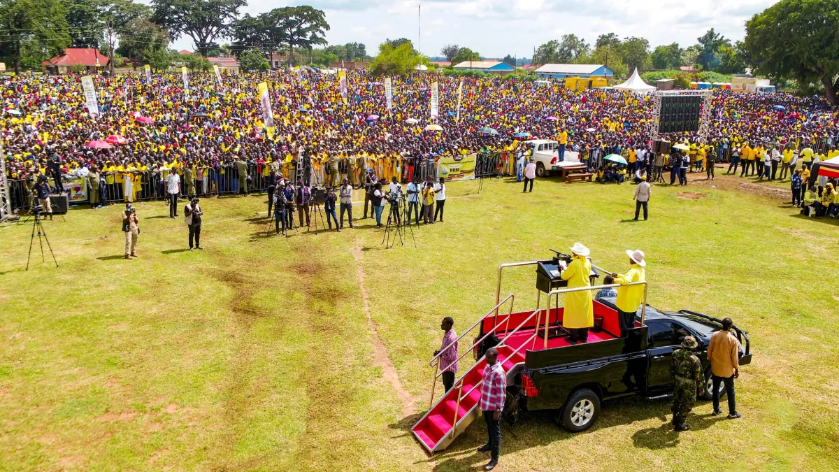 Use peace to create wealth, Museveni tells Katakwi