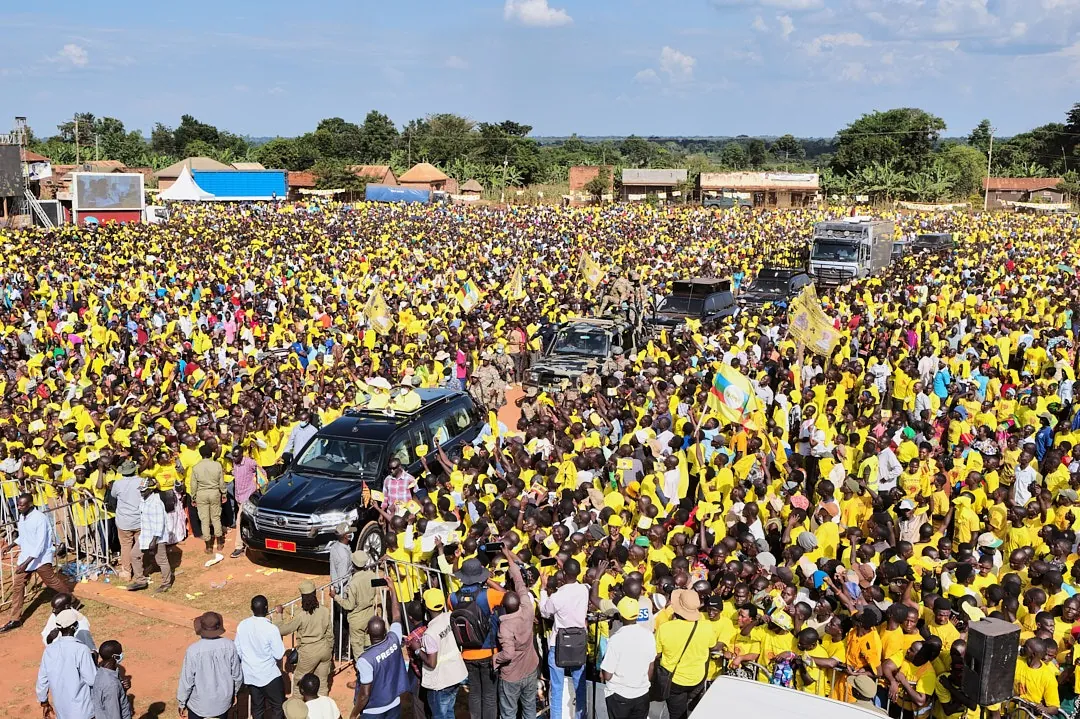 I will handle issue of disgruntled independents myself, says Museveni as he campaigns in Kaliro