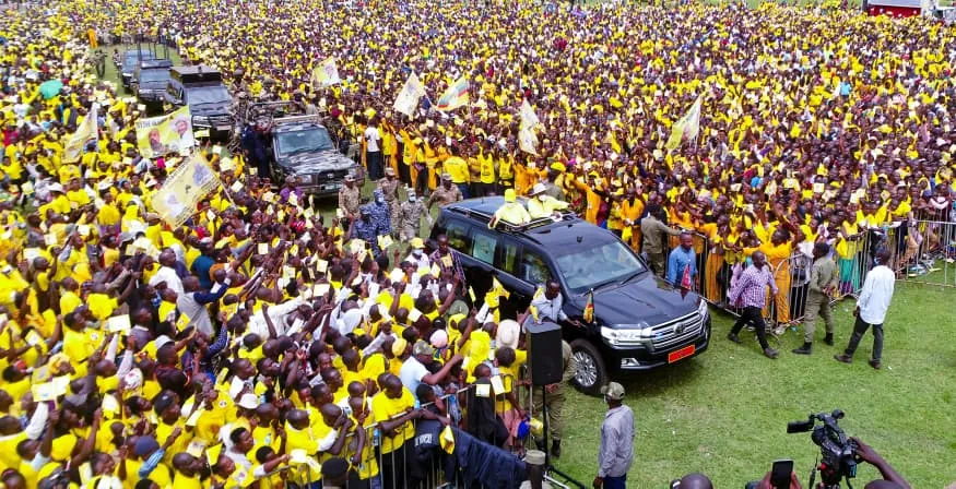 Museveni tells Rwampara to protect swamps for irrigation purposes