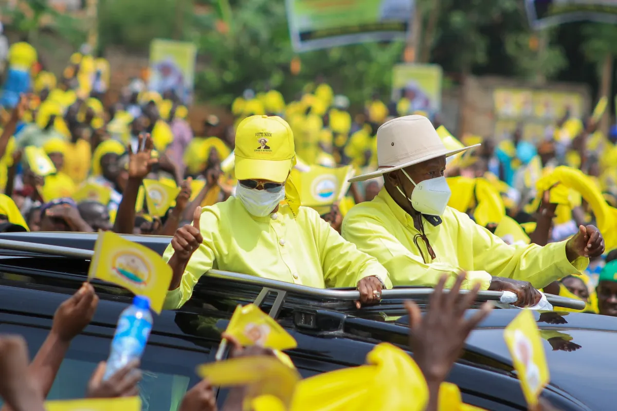 Maama Janet asks for 70% vote as Museveni campaigns in Butambala