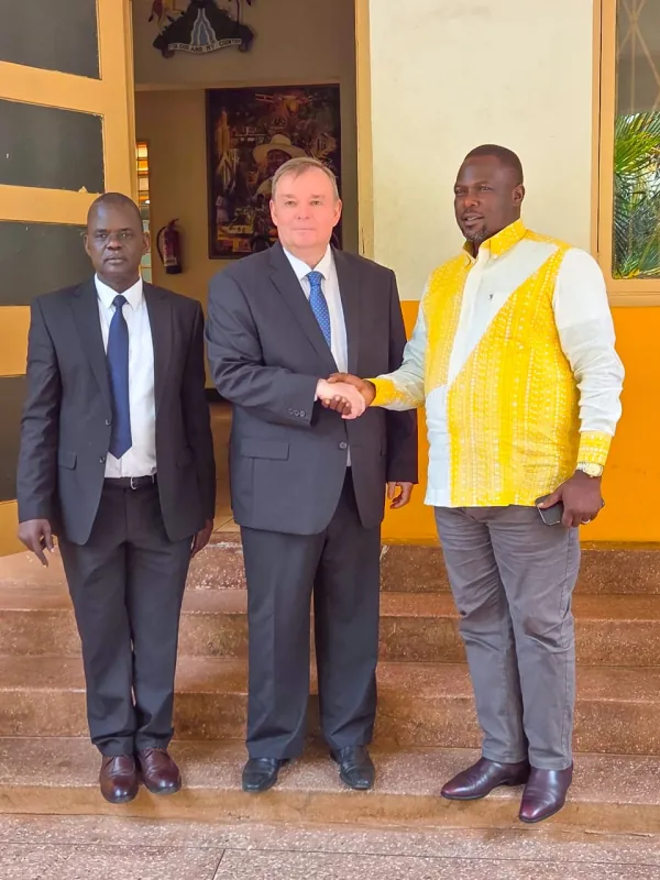 Russia's Ambassador to Uganda pays a courtesy visit to NRM Headquarters