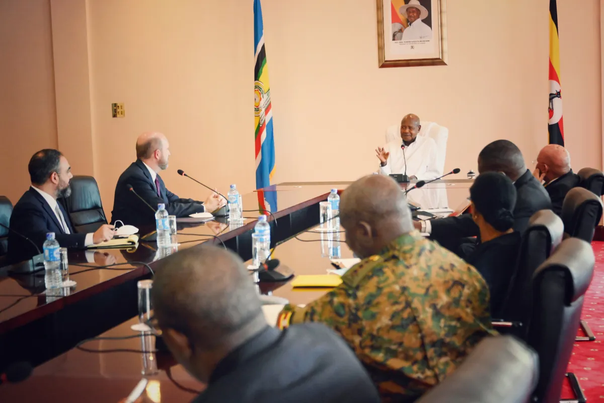 President Museveni holds meeting with United States Ambassador to Uganda