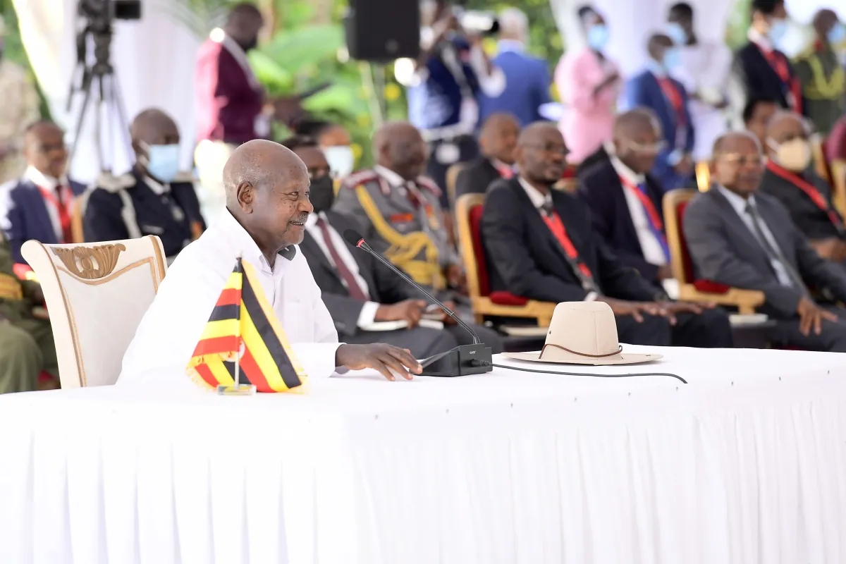 “We are always ready to cooperate with Iran,” says H.E President Museveni as he welcomes his counterpart H.E Dr. Syed Ebrahim Raisi to Uganda