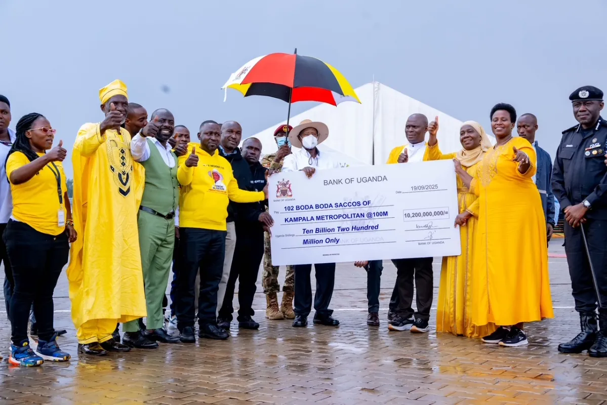 President Museveni launches Kampala Metropolitan Area Boda Boda SACCOs, empowers them with shs10.2 billion