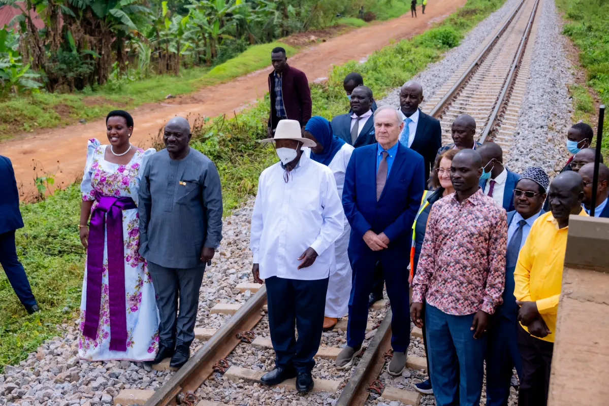 President Museveni commissions Mukono-Kampala Meter Gauge Railway line