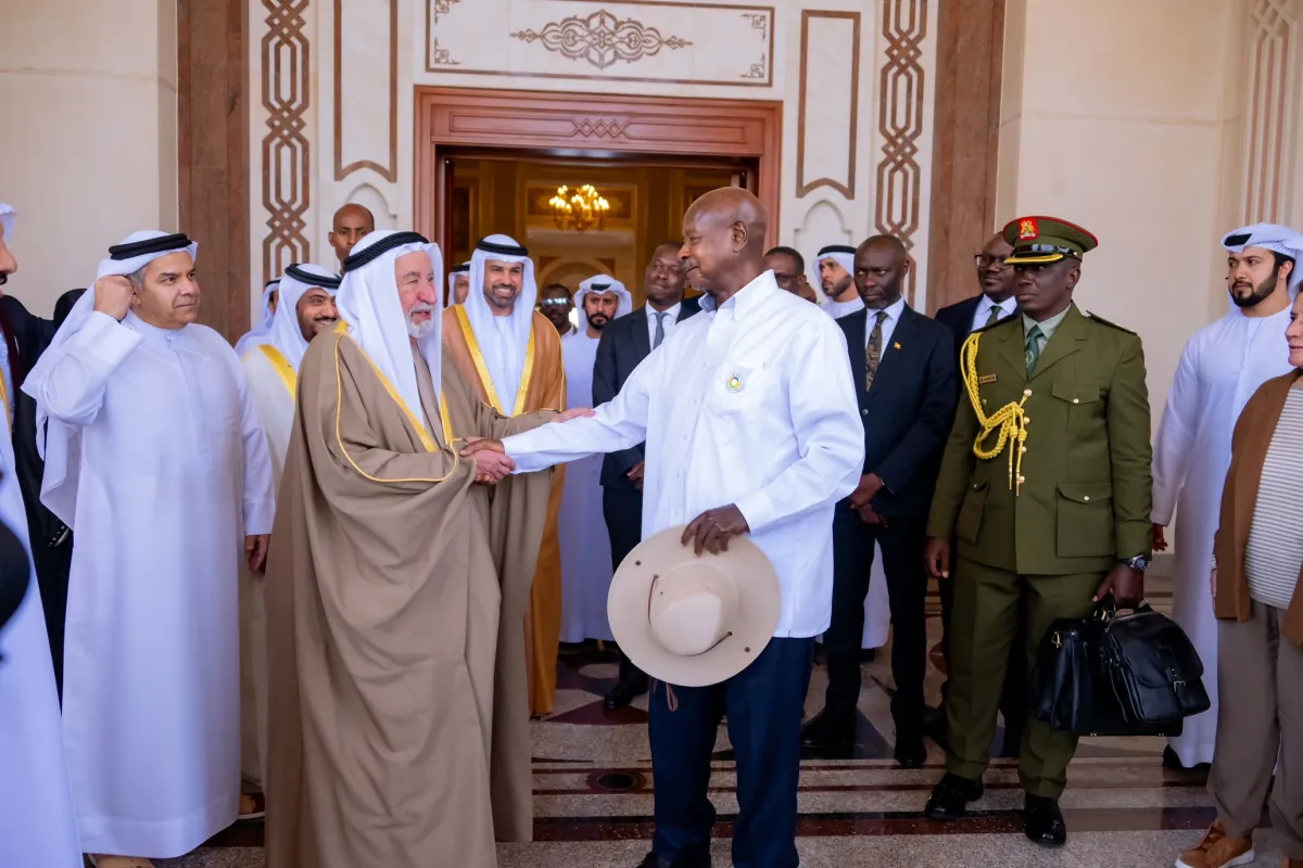 President Museveni concludes four-day working visit of UAE; meets with the Ruler of Sharjah