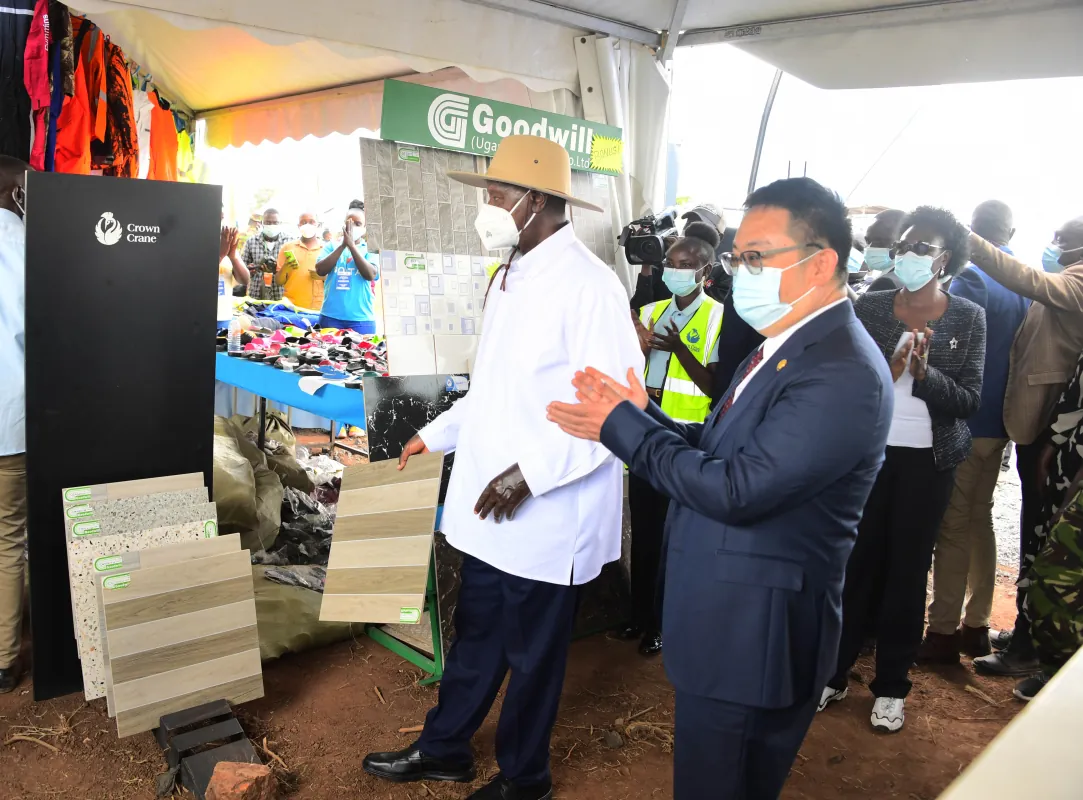 President Museveni challenges Ugandans to utilize Kapeeka Industrial Park