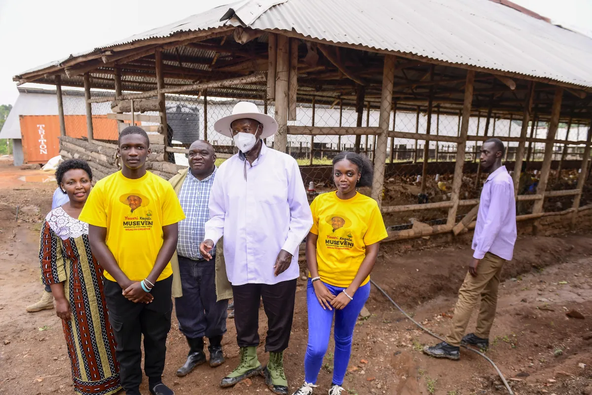 President Museveni commits to supporting Hoima farmer’s agribusiness expansion