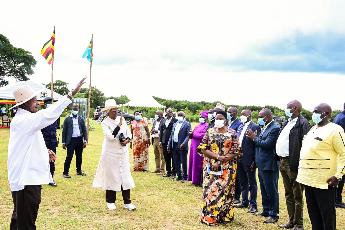 President Museveni reaffirms his wealth creation strategy to leader