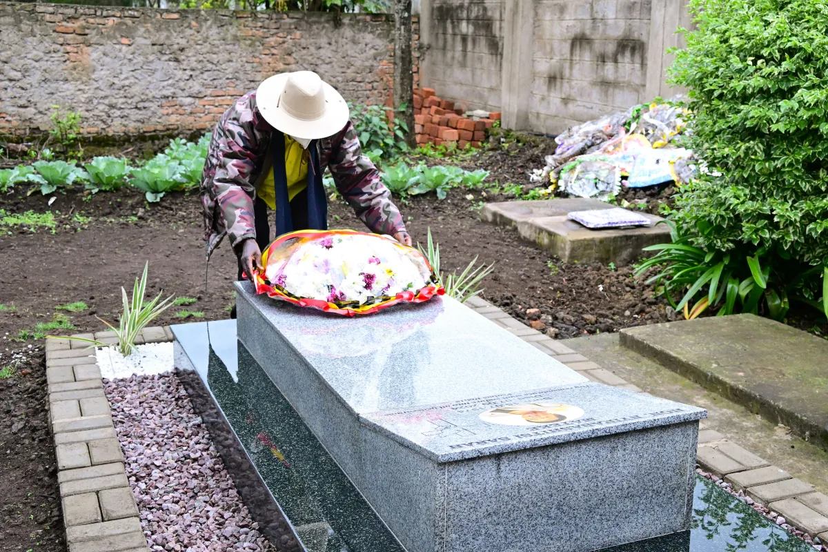 President Museveni pays tribute to the late Hon. Sarah Mateke in Kisoro