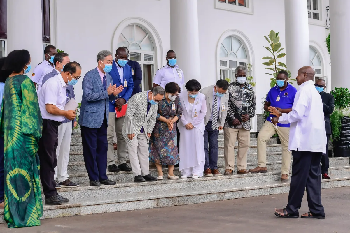 President Museveni meets South Korean investors