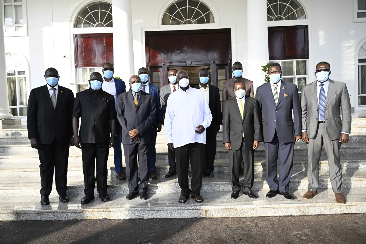 President Museveni receives report on Teso Sub-Region