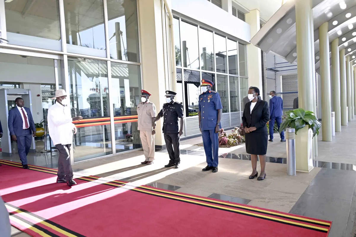 President Museveni returns to Uganda after official visit to South Sudan