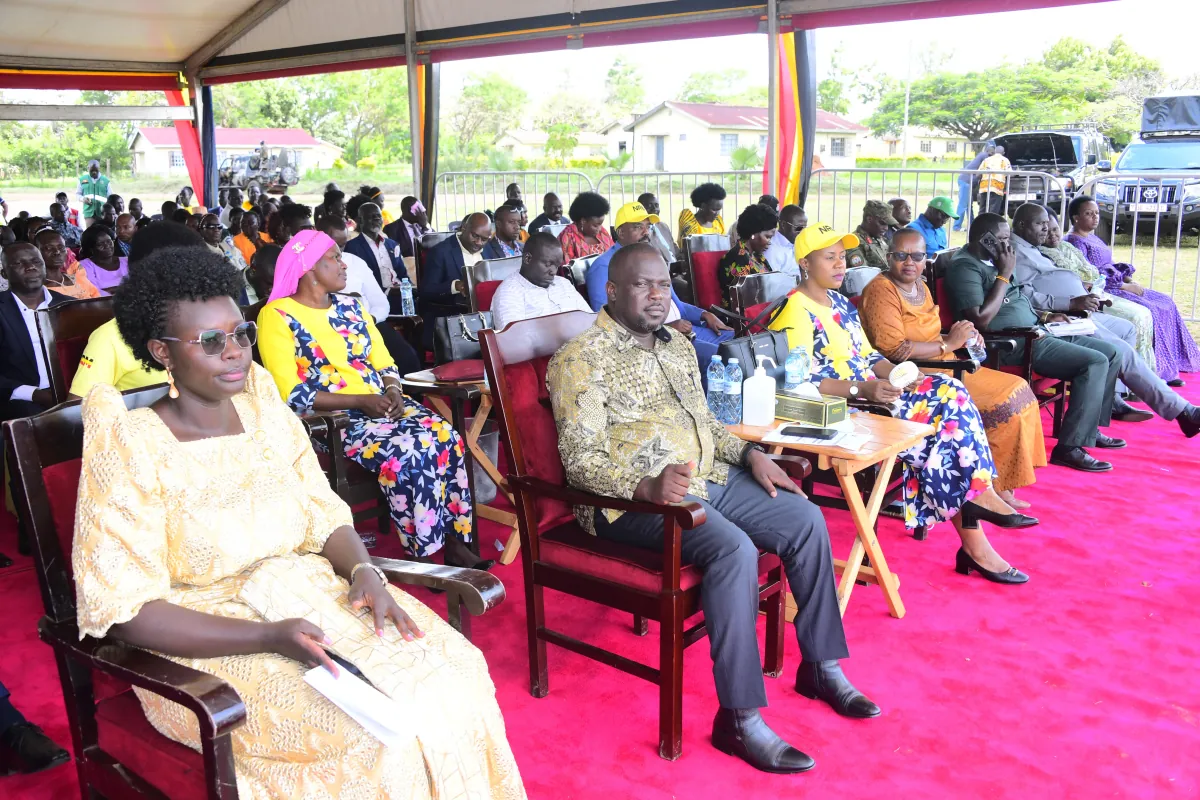 President Museveni salutes Minister Lillian Aber for proving that being disadvantaged at birth is not a disability