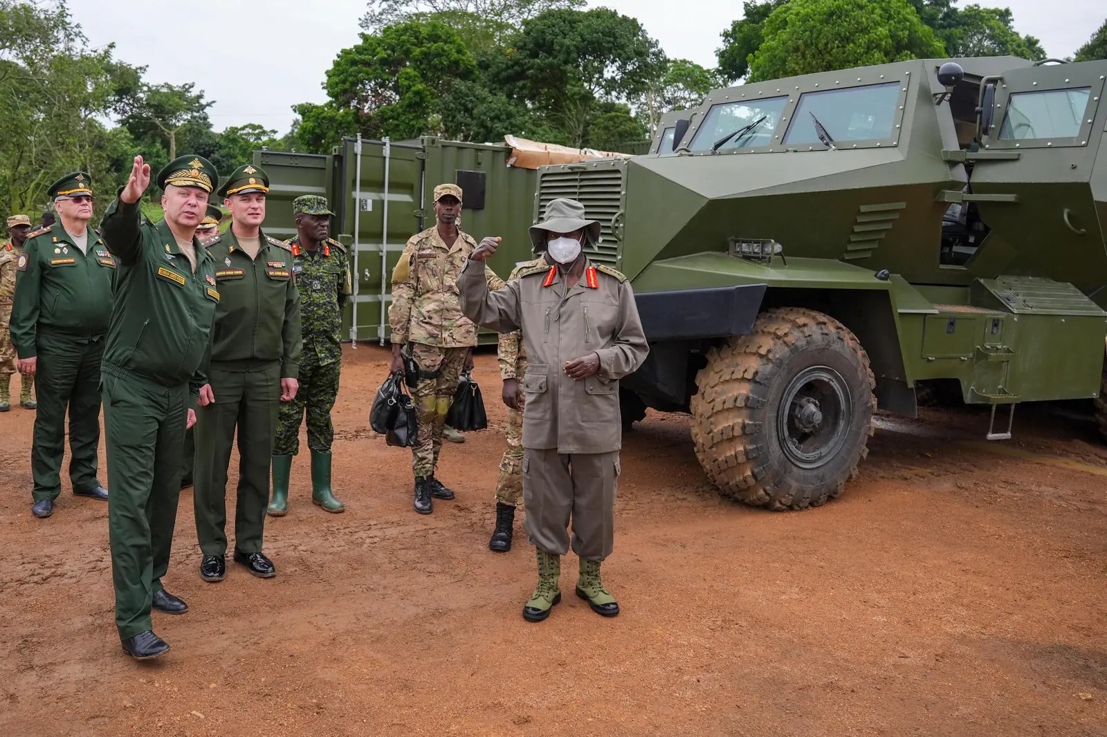 President Museveni commissions military facilities under Uganda-Russia defence cooperation
