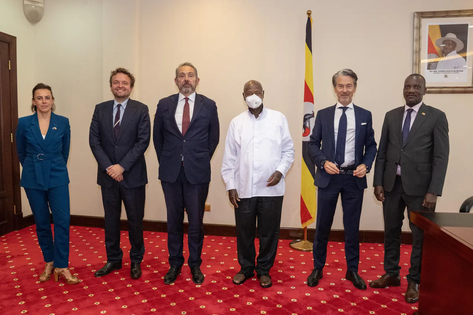 President Museveni, EU envoy for Grate Lakes Region discuss regional peace and security