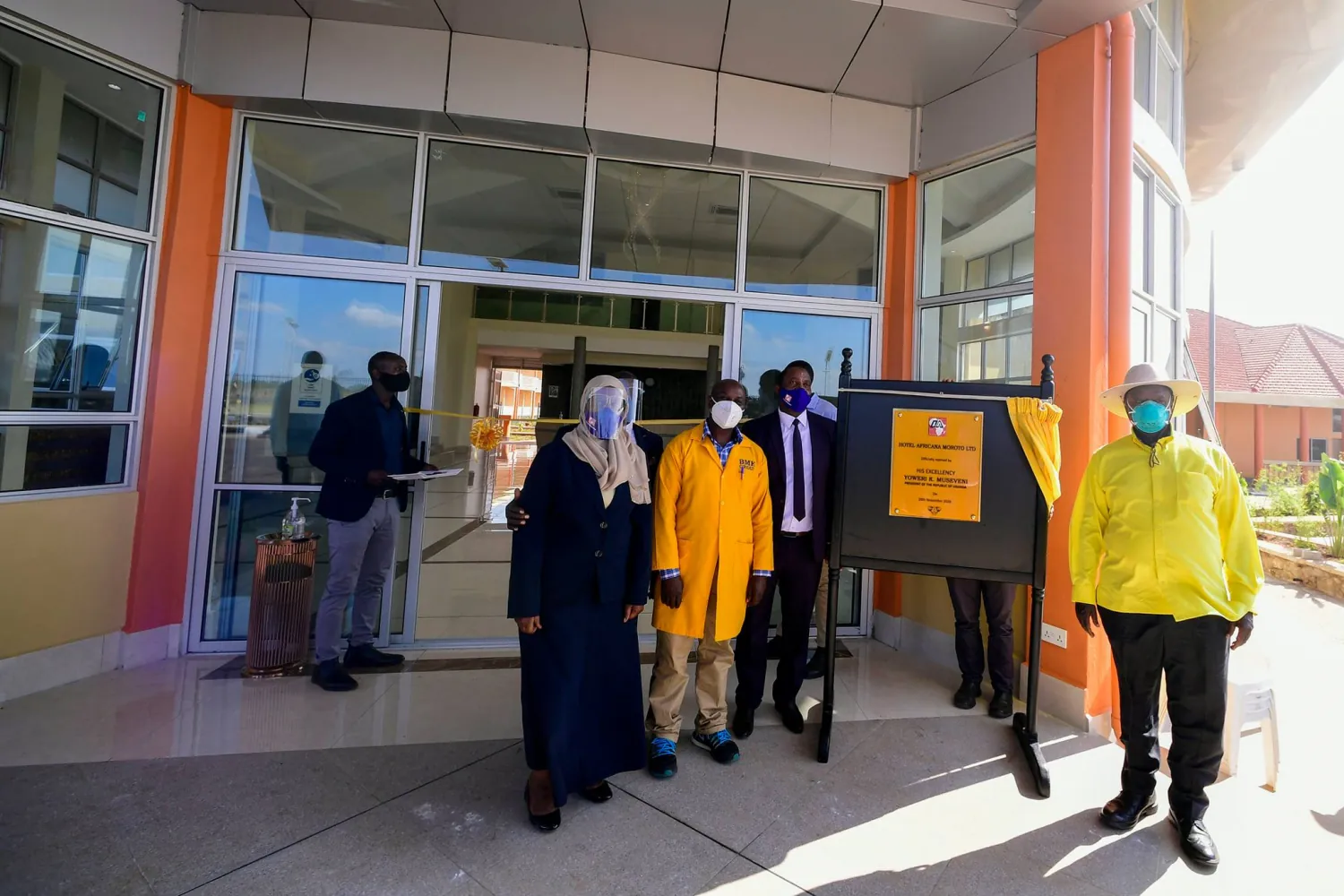 President Museveni opens Hotel African in Moroto