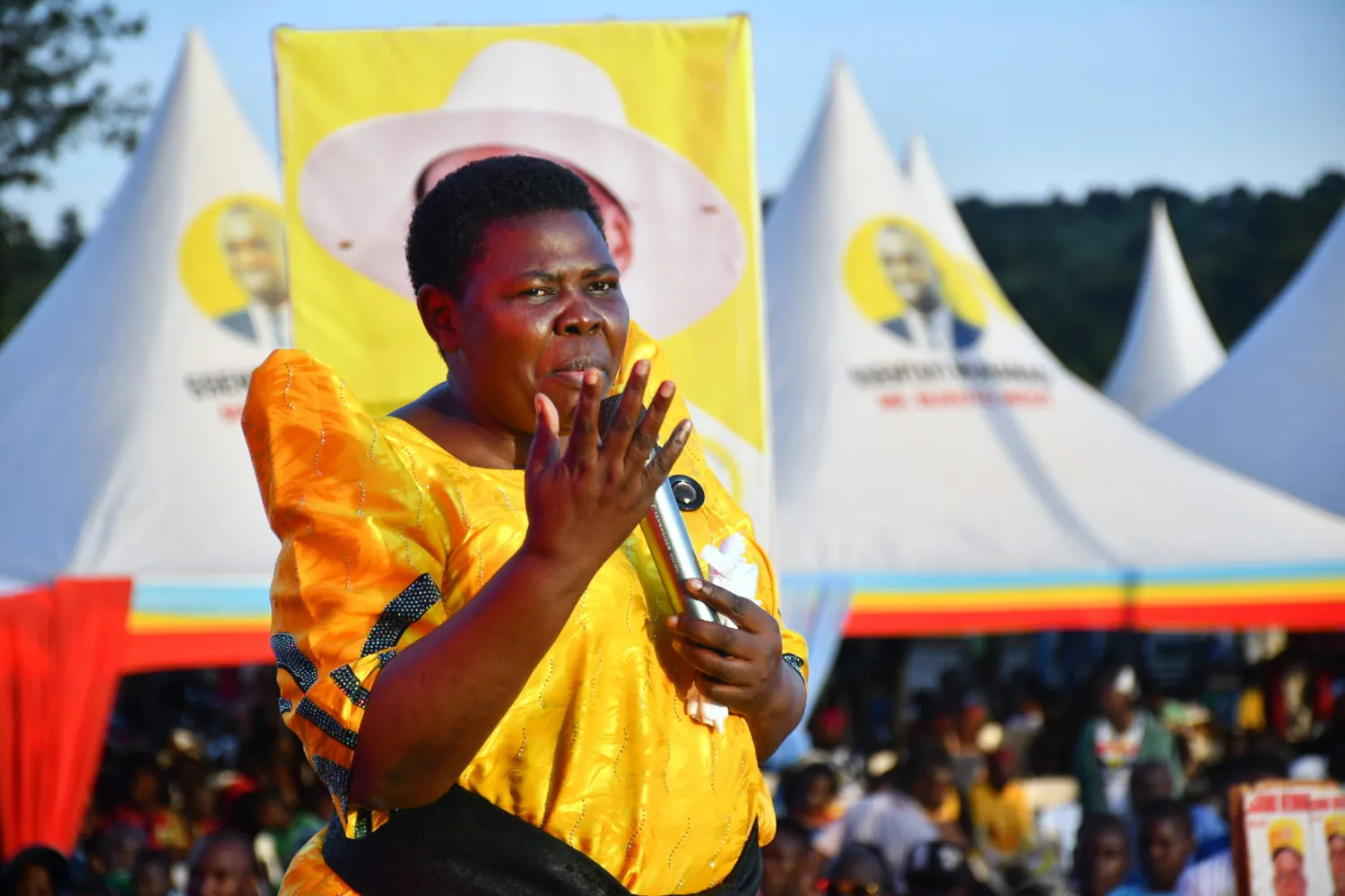 Only NRM has the right diagnosis to your challenges - Namayanja tells Lwengo resisdents