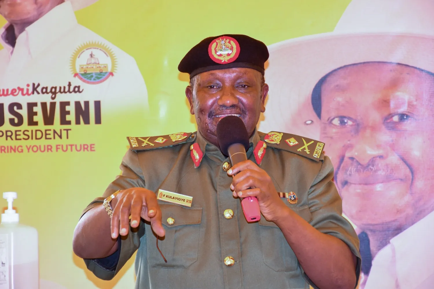 The Good Civil-military relations have enabled peace and stability in Uganda – Gen. Kulayigye