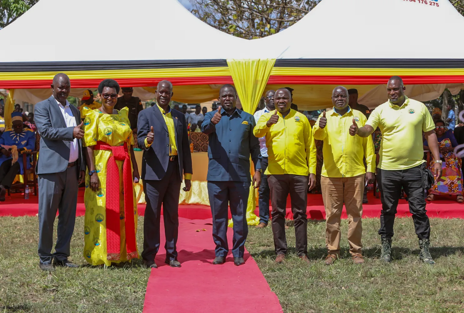 SG Todwong officiates at Serere District NRM victory anniversary, calls for Unity amongst leaders.