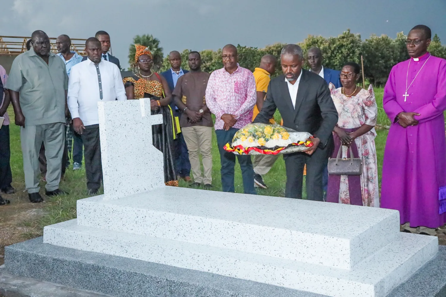 Todwong Hosts Leaders to Honour Late Brother Lt. Col. Patrick Opio Awany