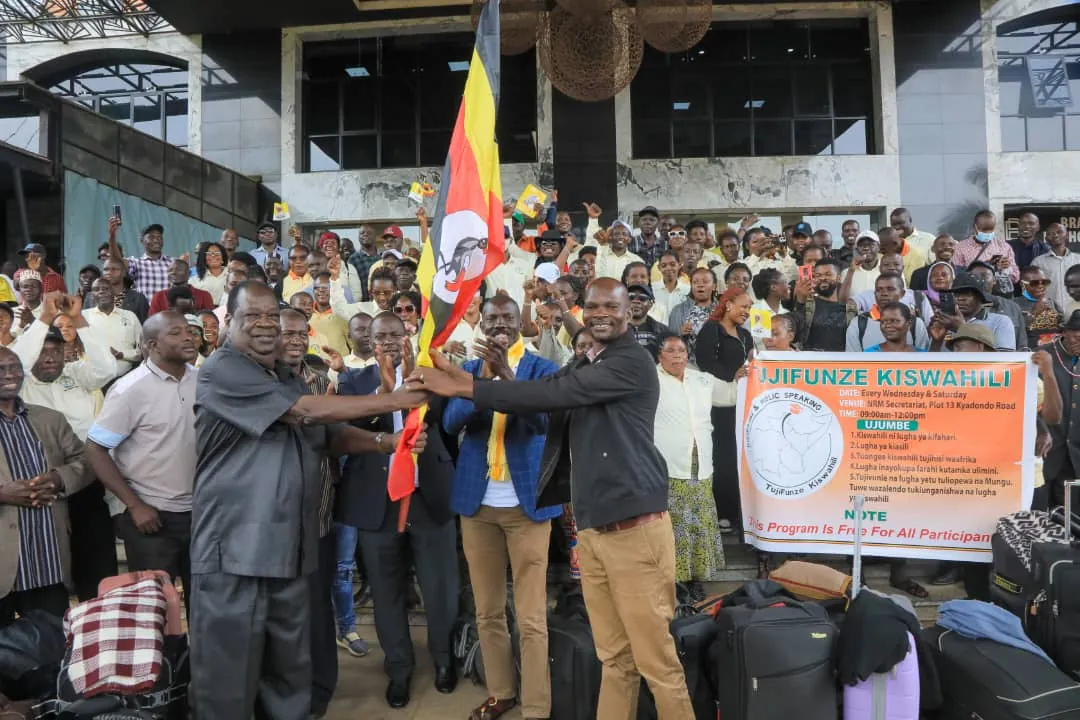 Todwong flags off Kiswahili class to Tanzania for field study