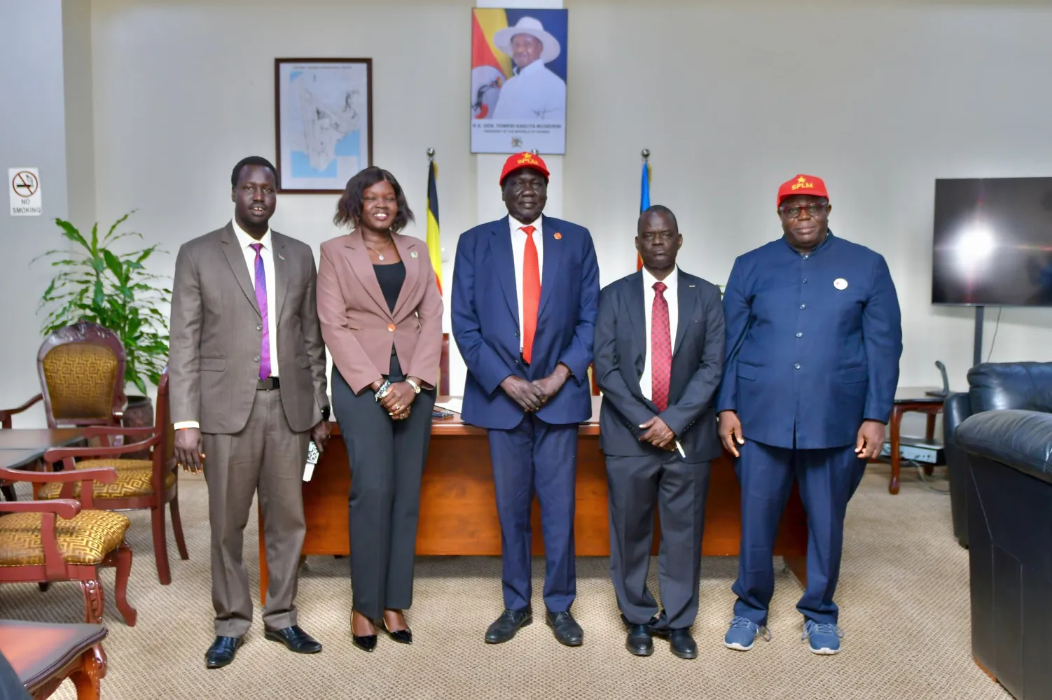 Burundi, South Sudan ruling party leaders arrive ahead of Museveni inauguration