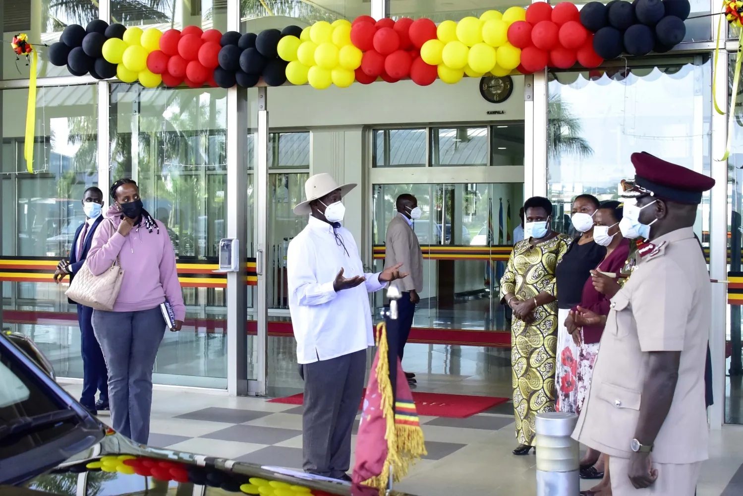 President Museveni returns from US and UK