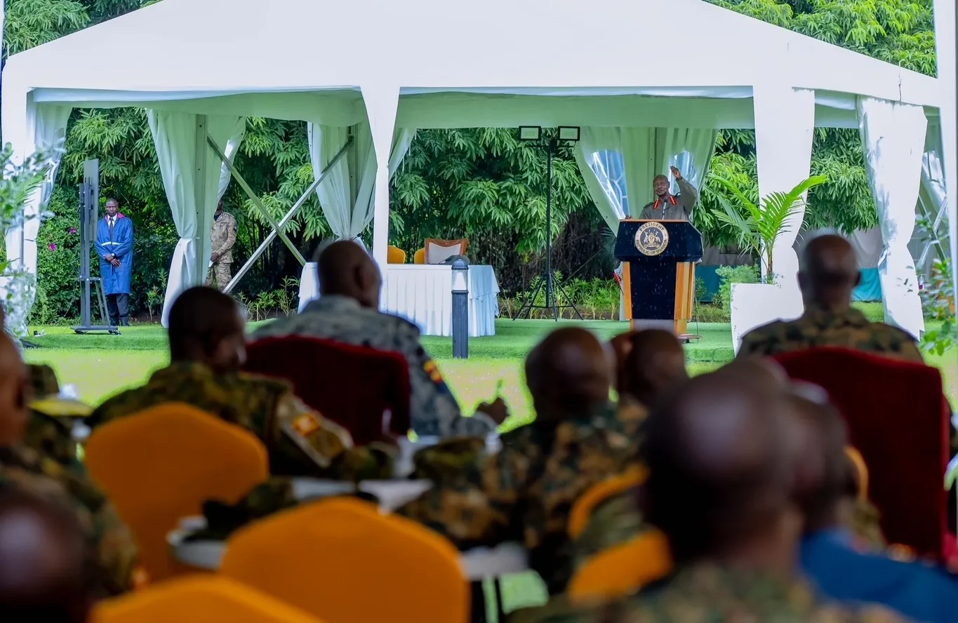 PRESIDENT MUSEVENI CALLS FOR DISCIPLINED DEMOCRACY AT DEFENCE FORCES COUNCIL MEETING