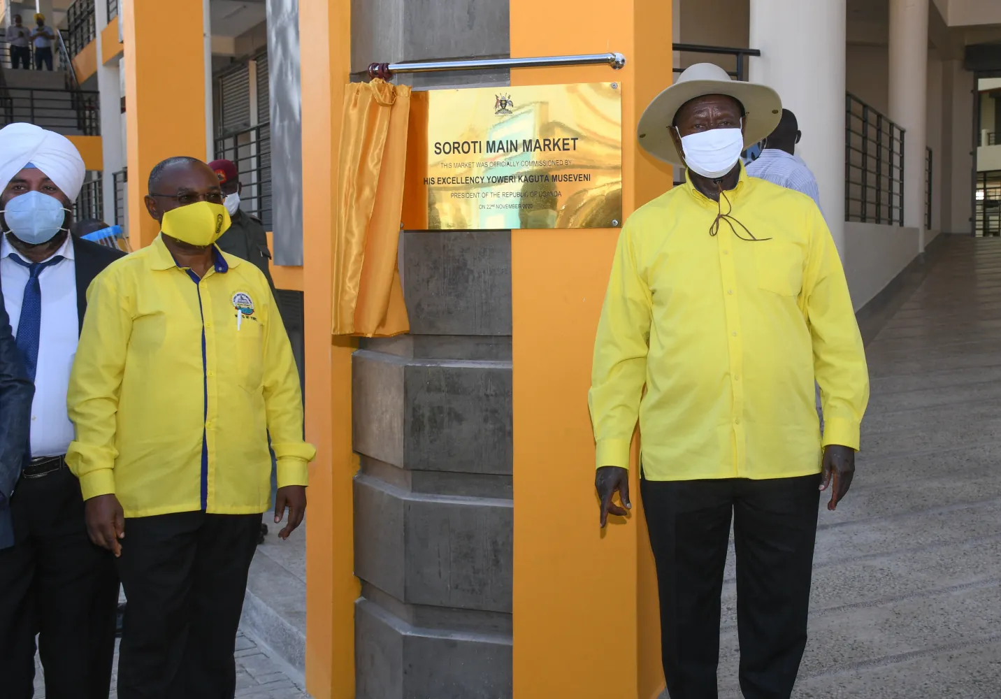 Museveni Commissions Soroti Central Market
