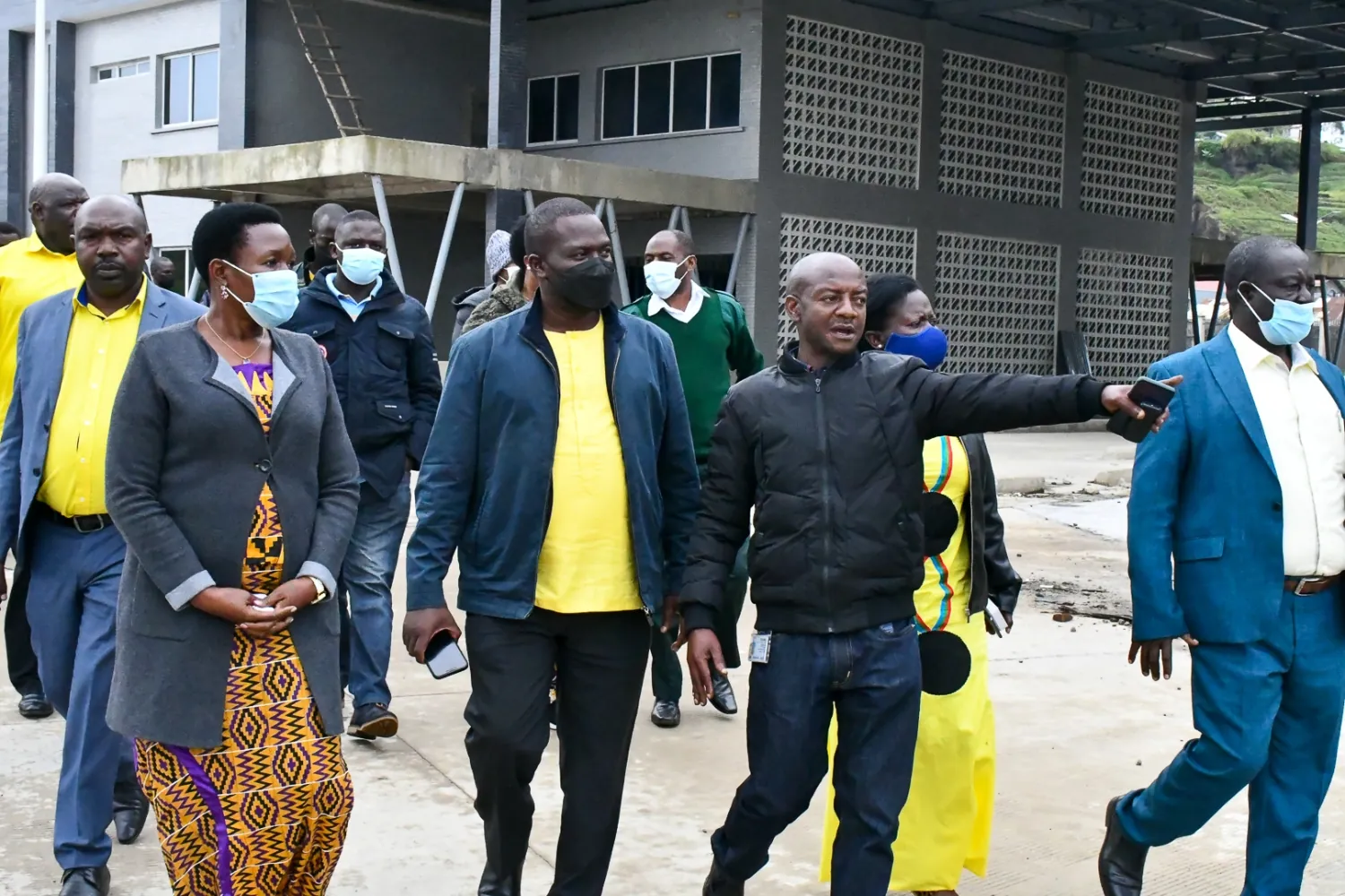 NRM officials visit Bunagana, Kyanika border posts